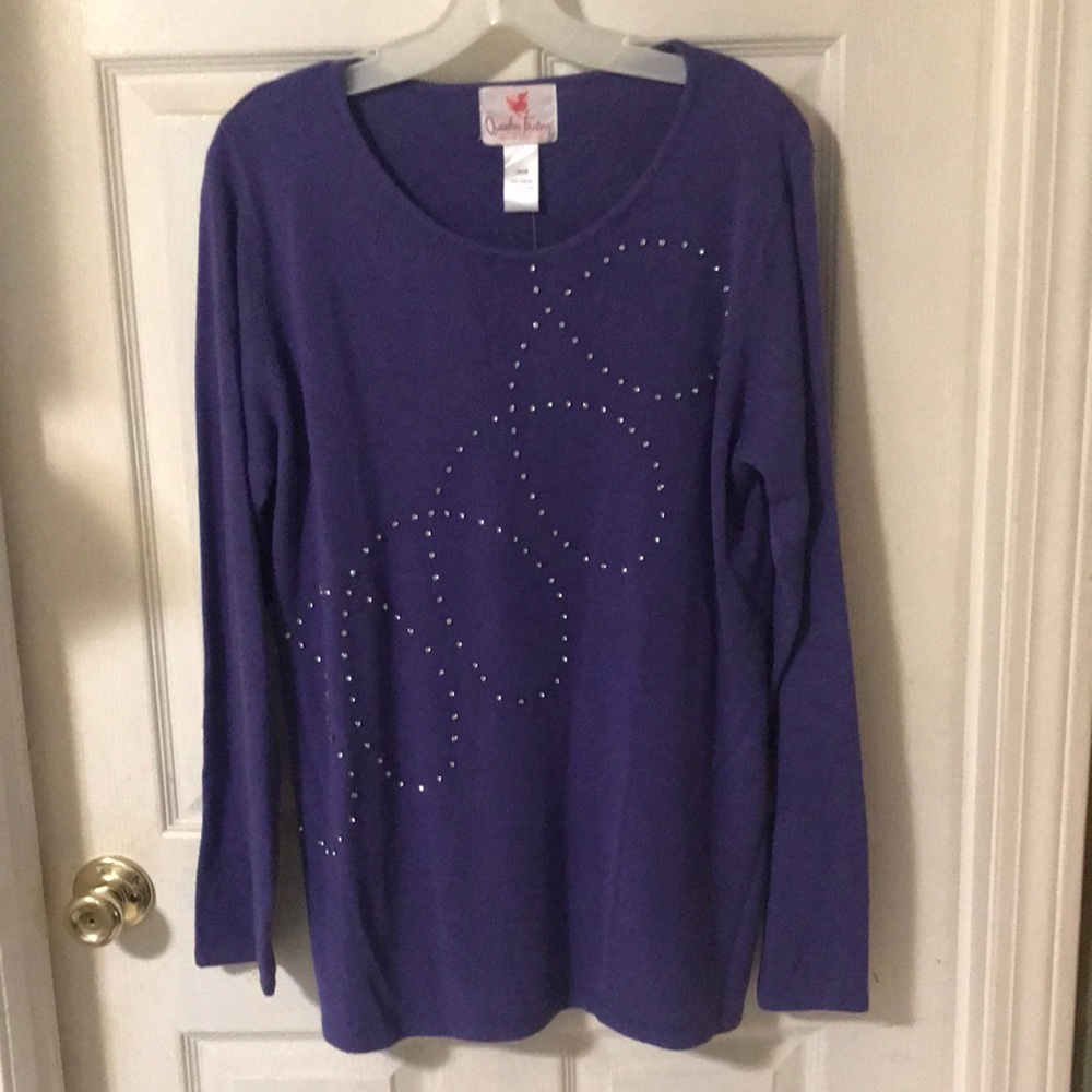 Quacker Factory large acrylic woman’s sweater